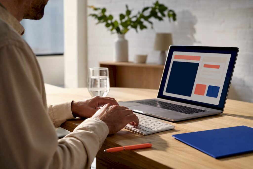 Employer drafting a job advertisement