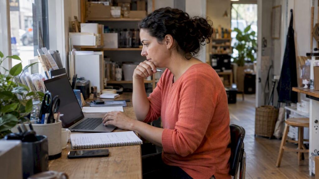 Small business owner revises an inclusive job ad